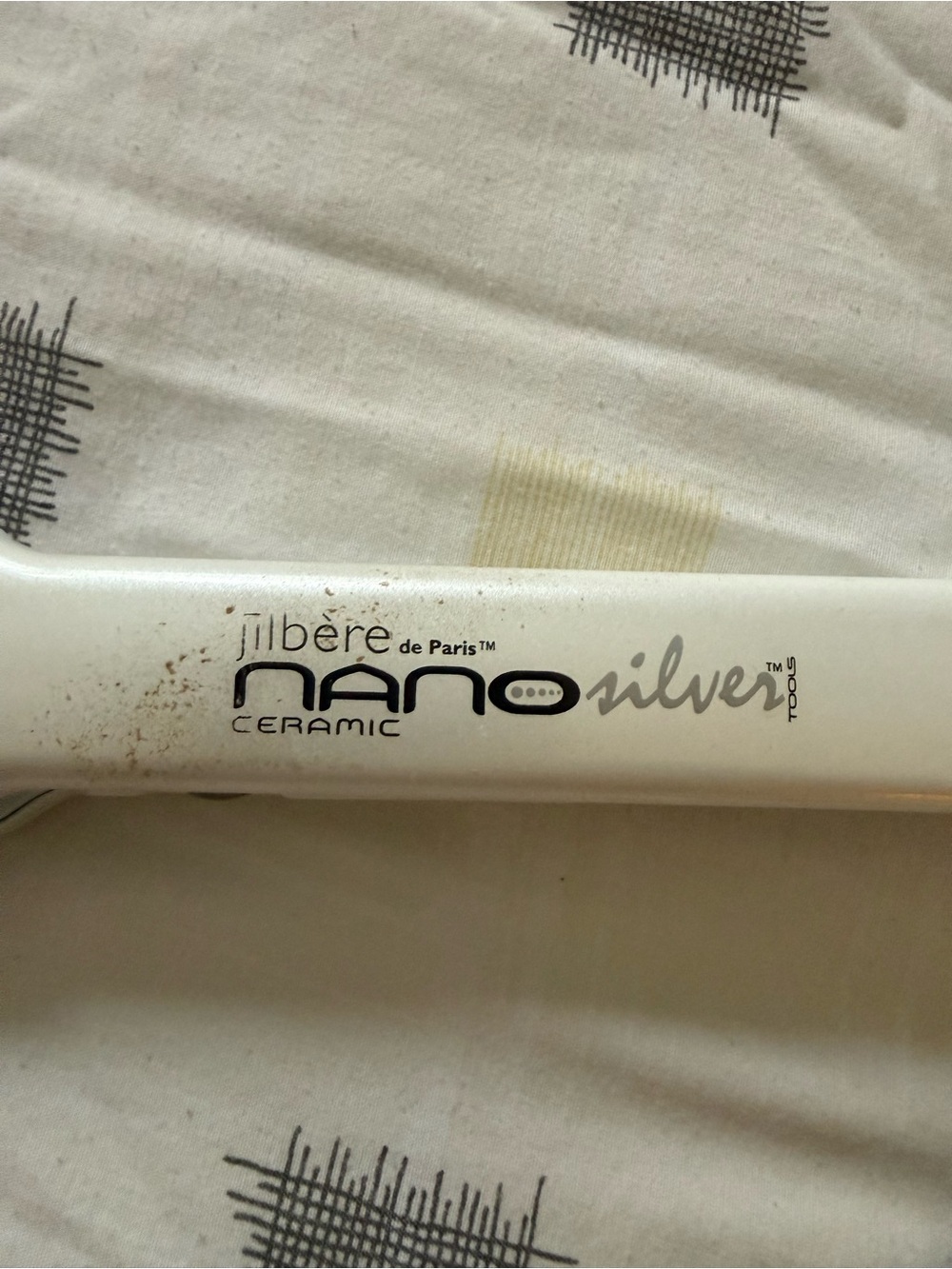 Nano Silver Hair Straightener Used
